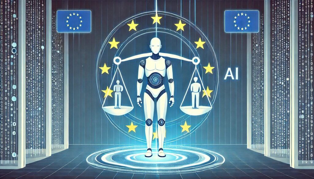 image to represent the AI act