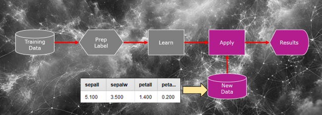 Submit new data to the model