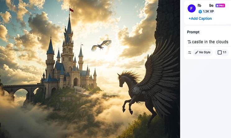 prompt creates hallucinated image