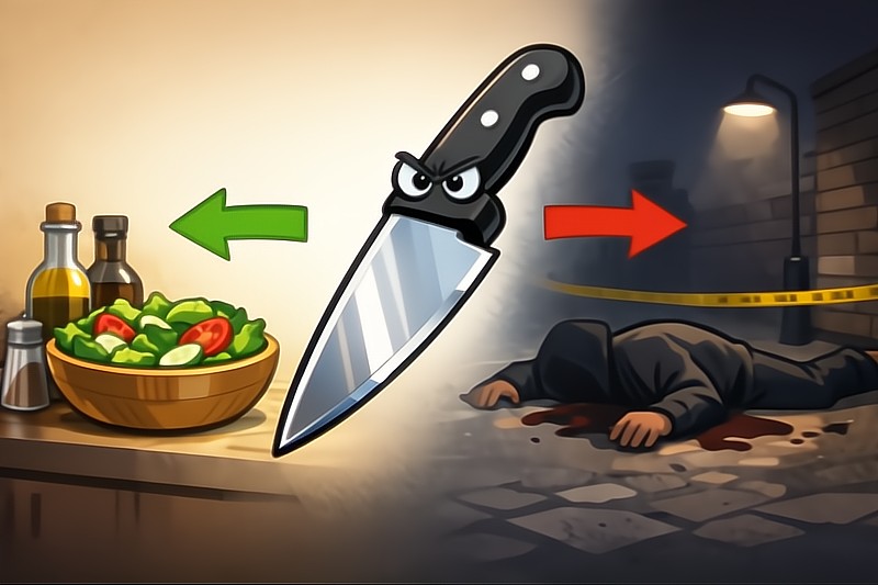 AI is like a knife it can do good or bad